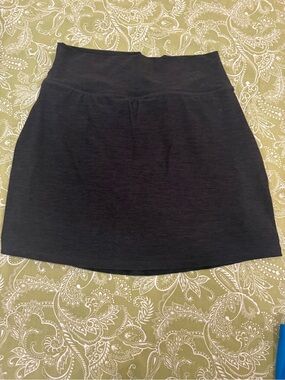 Black Women's Ponte Mini Skirt - Classic Stretch Fit
